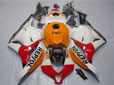 Bianco Arancia Nero Repsol Carene CBR 600 RR 09-12