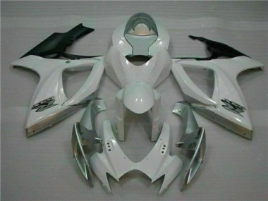 Bianco Argento Carena GSXR 600 / 750 K6 06-07