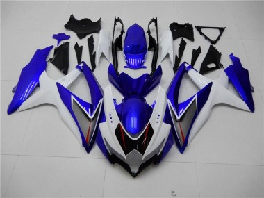 Bianco Blu Kit Carene Completa GSXR 600 / 750 K8 08-10