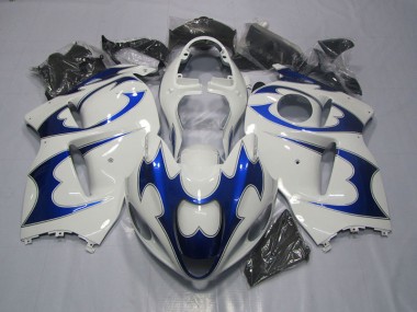 Bianco Blu Kit Carene GSXR 1300 Hayabusa 96-07