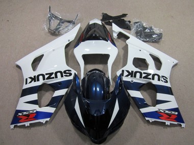 Bianco Blu Nero Decal Carene GSXR 1000 K3 03-04