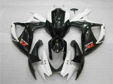 Bianco Nero ABS Kits Carenatura GSXR 600 / 750 K6 06-07