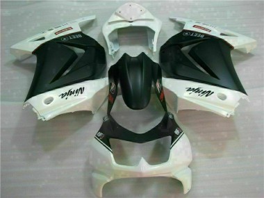 Bianco Nero Ninja 3M Carene EX250 08-12