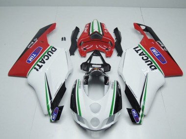 Bianco Rosso Enel Carene Ducati 749 999 05-06