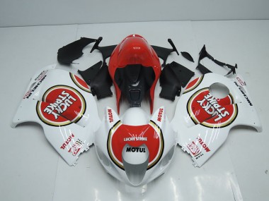 Bianco Rosso Lucky Strike Motul Carene GSXR 1300 Hayabusa 96-07