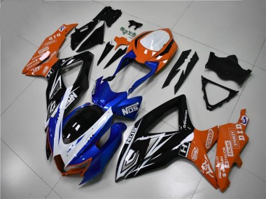 Blu Arancia Carene GSXR 600 / 750 K8 08-10