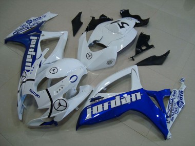 Blu Bianco Jordan Carene GSXR 750 K6 06-07