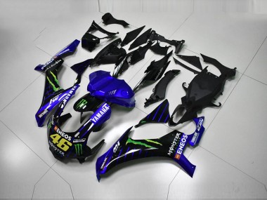 Blu Blu Bianco ENEOS 46 Monster Kit Carenatura Completo ABS R1 15-19