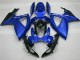 Blu Nero ABS Plastica & Carenatura GSXR 600 / 750 K6 06-07