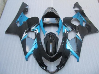 Blu Nero ABS Plastica GSXR 600 / 750 K4 04-05