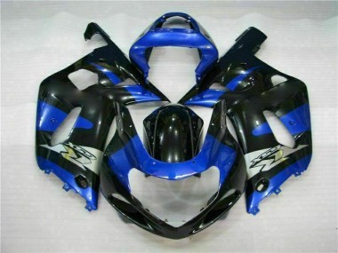 Blu Nero Kit Carenatura GSXR 600 / 750 K1 K2 K3 01-03