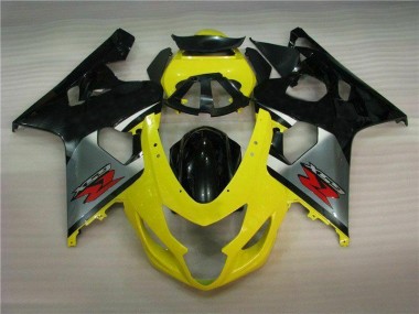 Giallo Nero ABS Plastica & Carena GSXR 600 / 750 K4 04-05