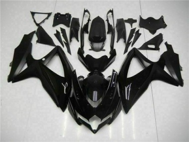 Nero ABS Plastica & Carene GSXR 600 / 750 K8 08-10