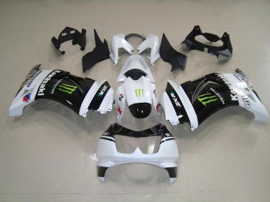 Nero Bianco Monster Kits Carenatura Completo ABS ZX 250R 08-12