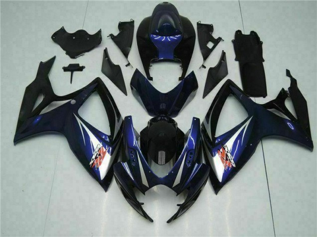 Nero Blu ABS Kits Carenatura GSXR 600 / 750 K6 06-07