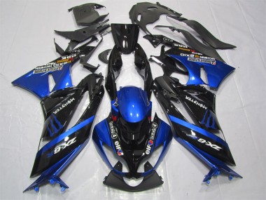 Nero Blu Monster Carene ZX6R 09-12