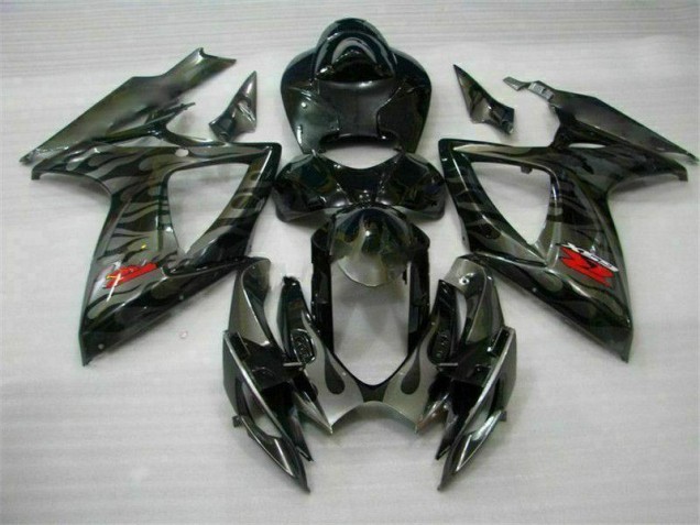 Nero Carene & Plastica GSXR 600 / 750 K6 06-07