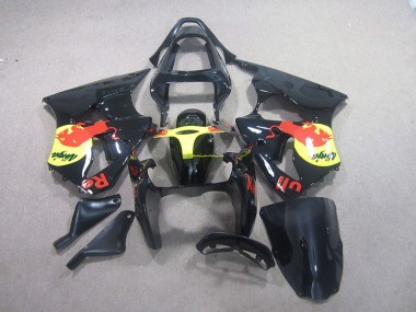 Nero Giallo Red Bull Ninja Carene ZX6R 00-02