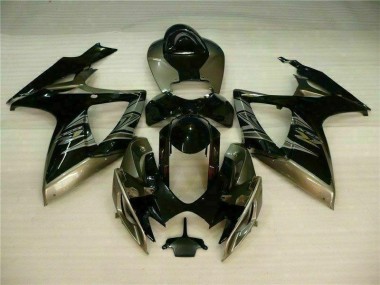 Nero Grigio Kit Carenatura Completa GSXR 600 / 750 K6 06-07