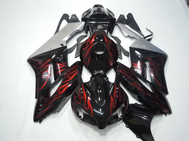 Nero Rosso Fiamma Kit Carene CBR 1000 RR 04-05