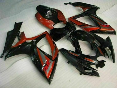 Nero Rosso Kits Carenatura Completa GSXR 600 / 750 K6 06-07