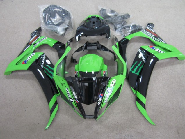 Nero Verde Touch4 Monster Carene ZX10R 11-15