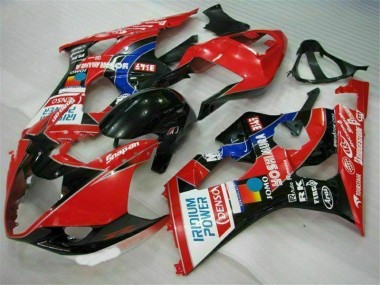 Rosso ABS Kits Carenatura GSXR 1000 K3 03-04