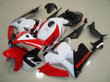 Rosso Bianco Nero Kit Carenatura Iniezione CBR 600 RR 05-06