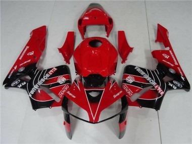 Rosso Nero ABS Kit Carenatura CBR 600 RR 05-06