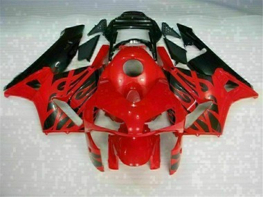 Rosso Nero ABS Kits Carene CBR 600 RR 03-04