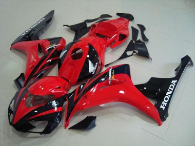 Rosso Nero ABS Plastica & Carena CBR 1000 RR 06-07