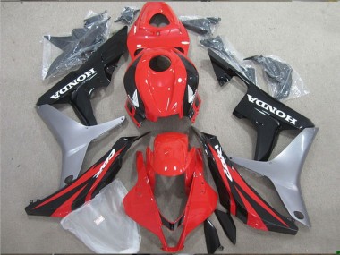 Rosso Nero Kit Carenatura Completo ABS CBR 600 RR 07-08