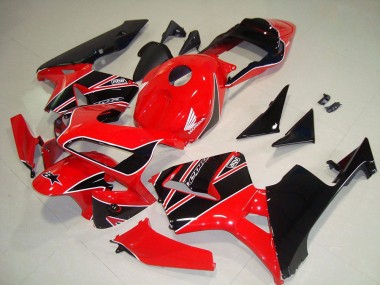 Rosso Nero Kits Carenatura Completo ABS CBR 600 RR 03-04