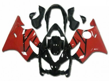 Rosso Nero Kits Carene Completa CBR 600 F4i 04-07