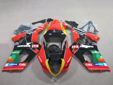 Rosso Verde Nero Carene GSXR 1000 K3 03-04