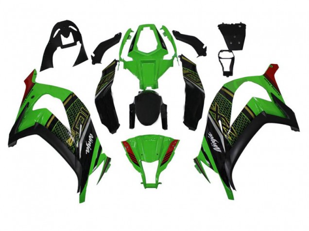 Verde Nero ABS Kits Carena ZX10R 11-15