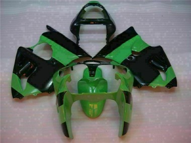 Verde Nero Kit Carenatura Iniezione ZX6R 00-02