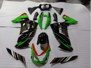 Verde Nero Kits Carene Completa EX650 06-08