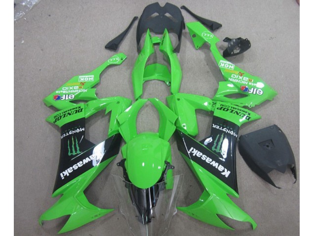 Verde Nero Monster Carene ZX10R 08-10